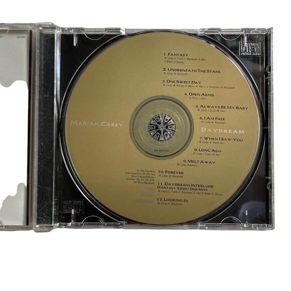 Daydream Mariah Carey R And B Audio Music CD 1995 12 Tracks u - Picture 3 of 3